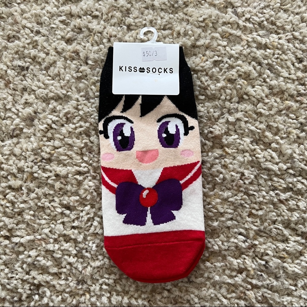 ✨3/$15✨ NEW Sailor Mars Socks